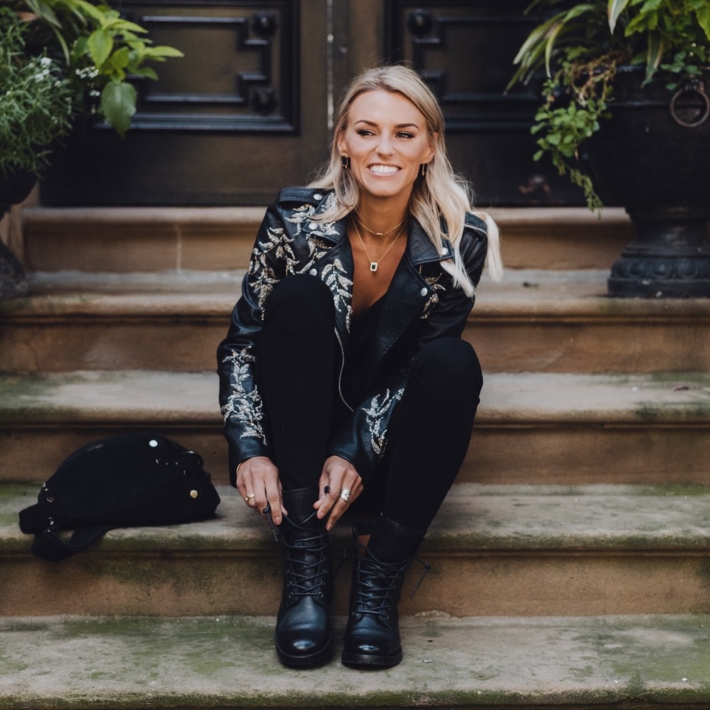 FRYE Natalie Lace-up Combat Boots